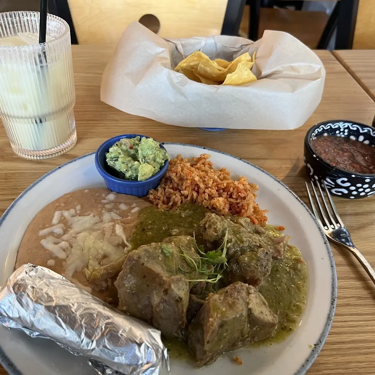 Chile Verde Plate