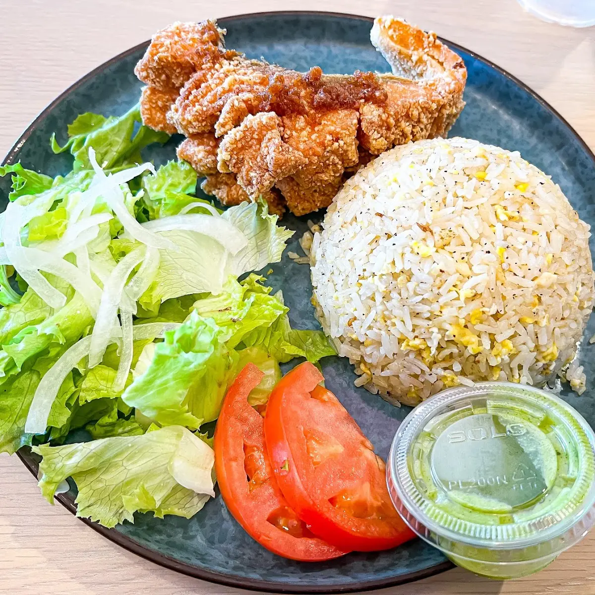 Salmon & Fried Rice