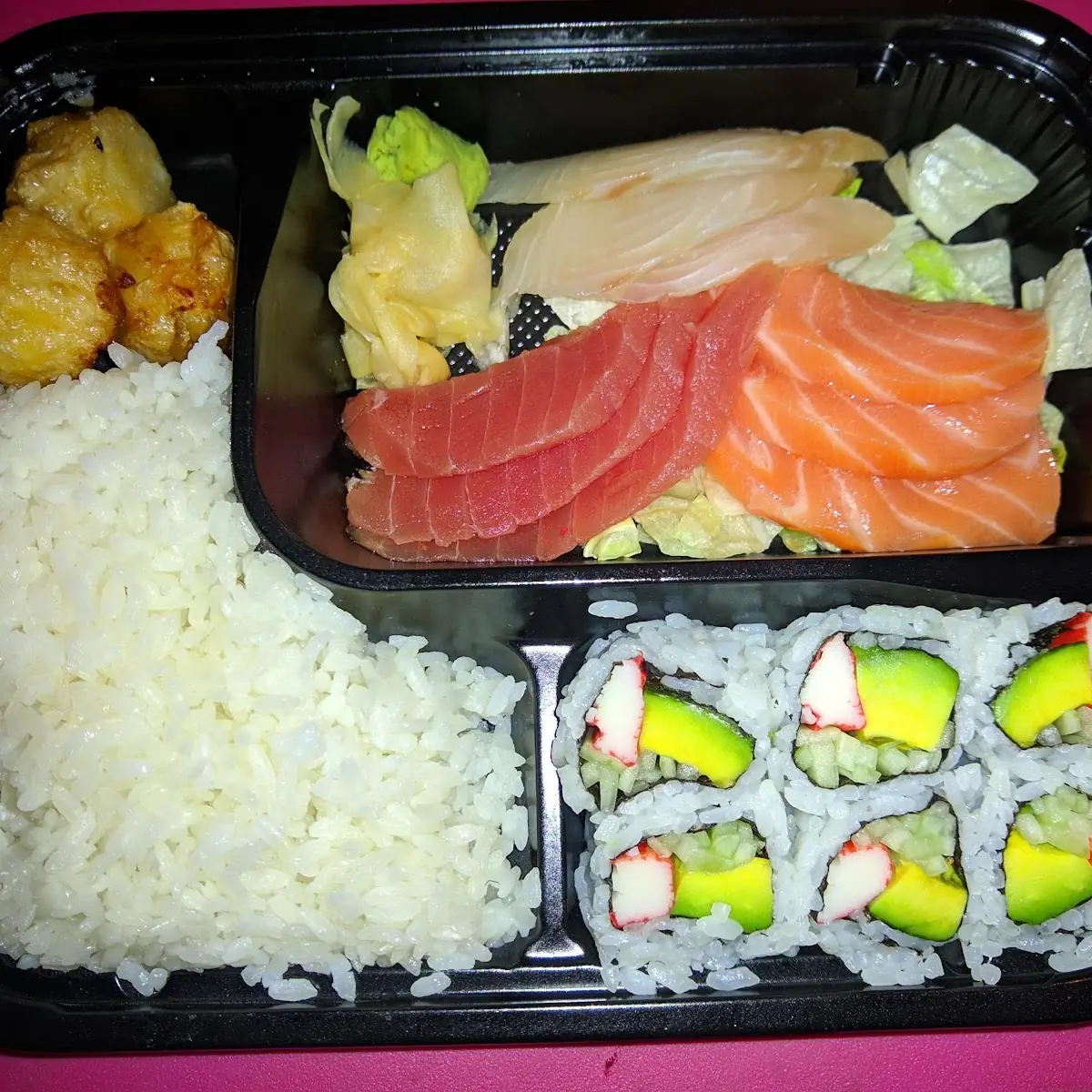 Sashimi Bento Box