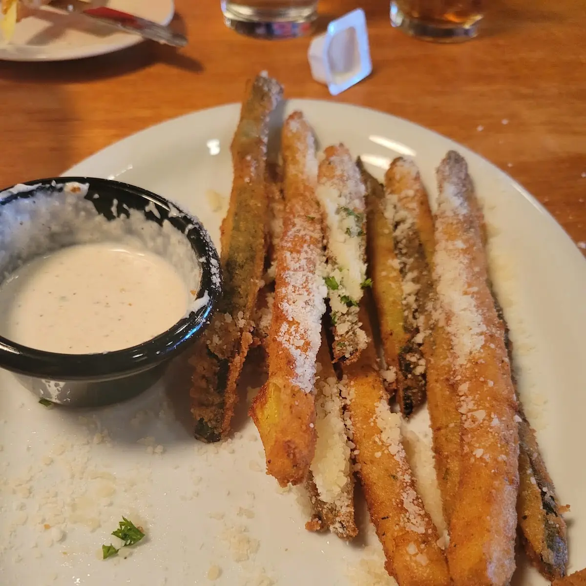 Deep-Fried Zucchini Sticks