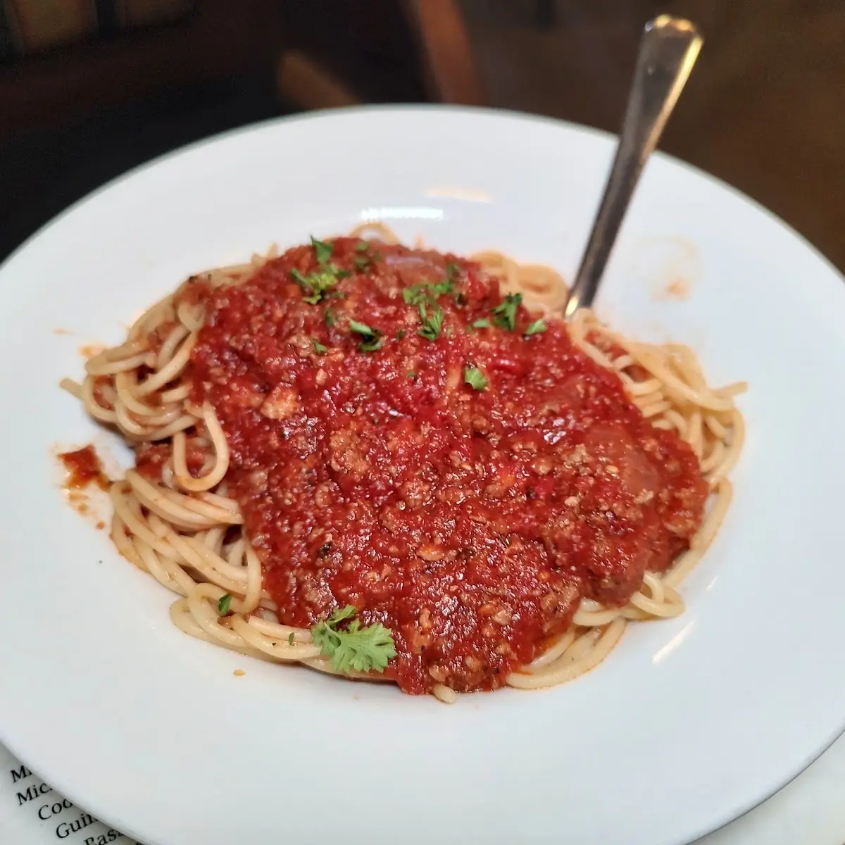 Spaghetti Bolognese
