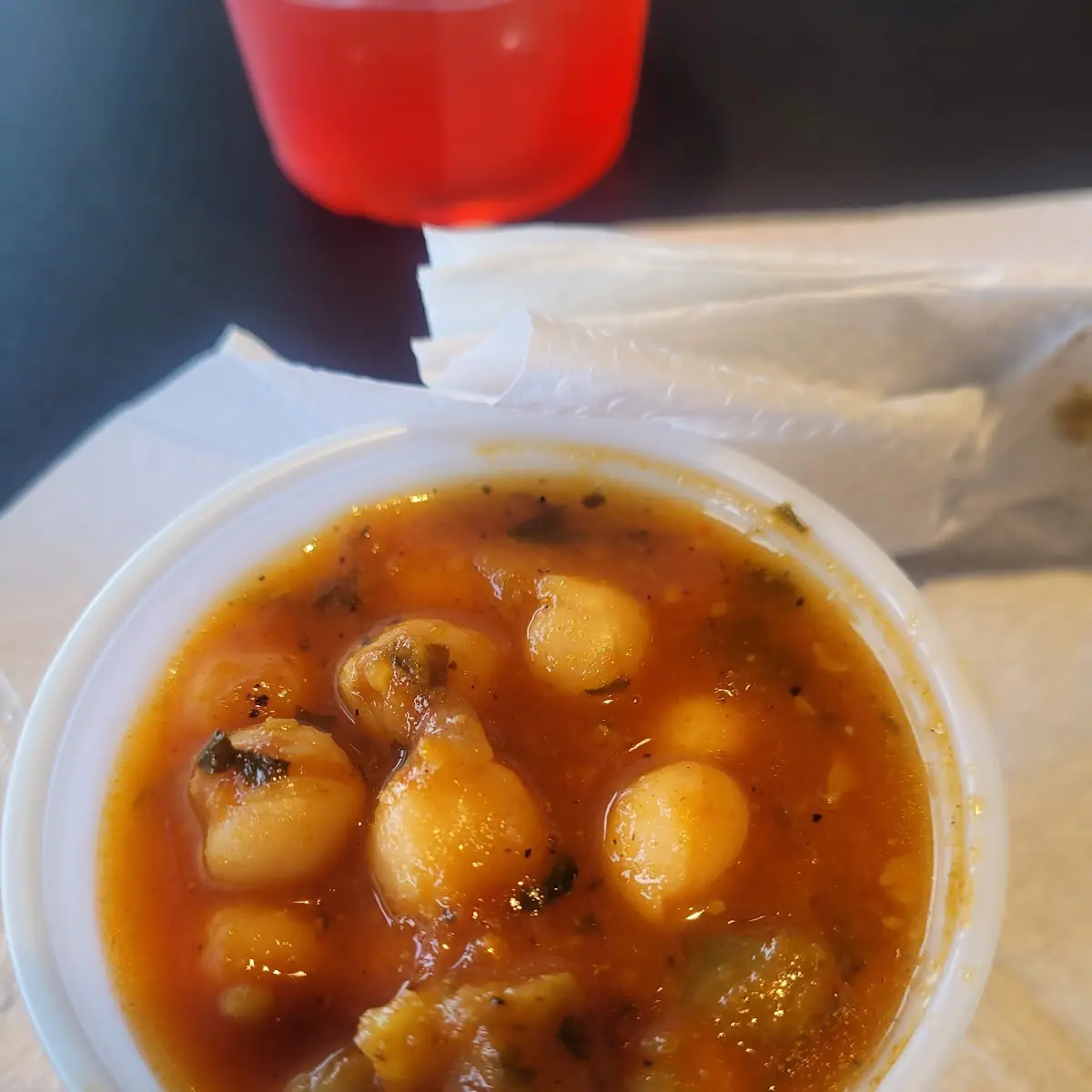 Chick Peas It's a Side Dish There