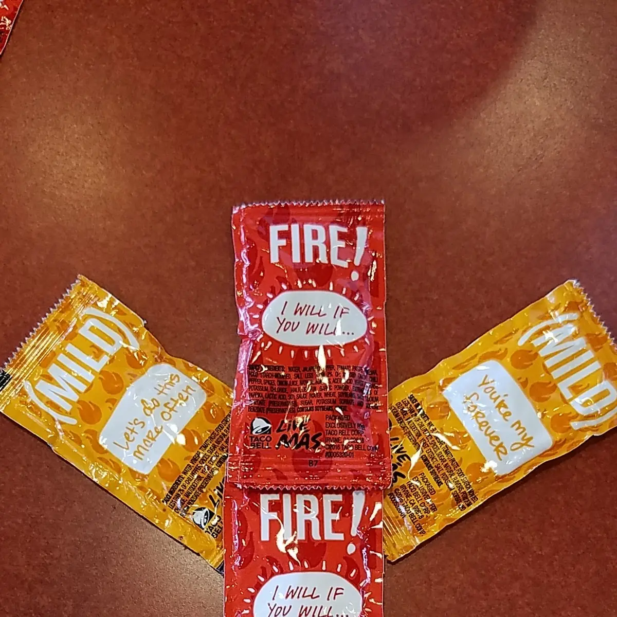 Sauce Packets