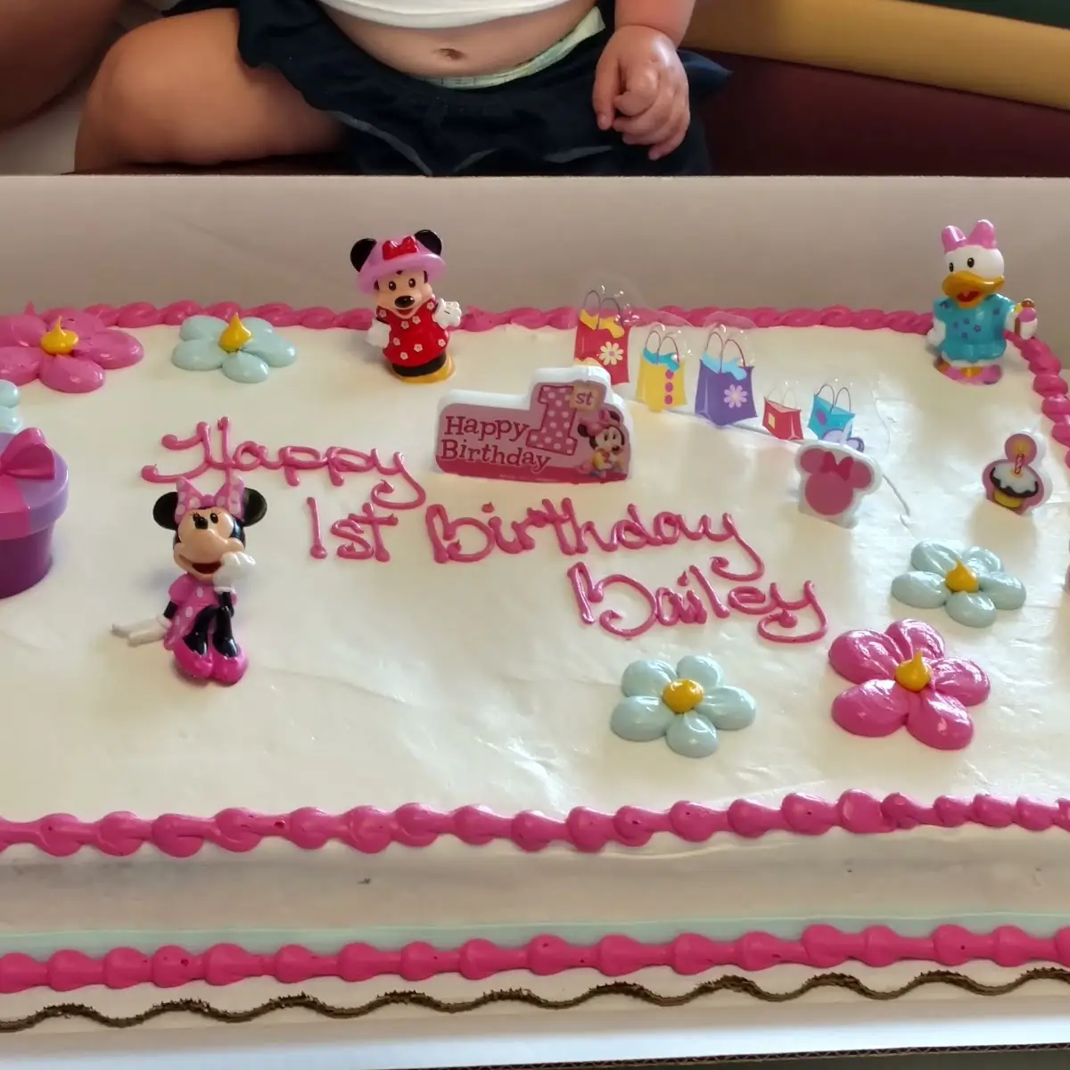 One Year Birthday Cake