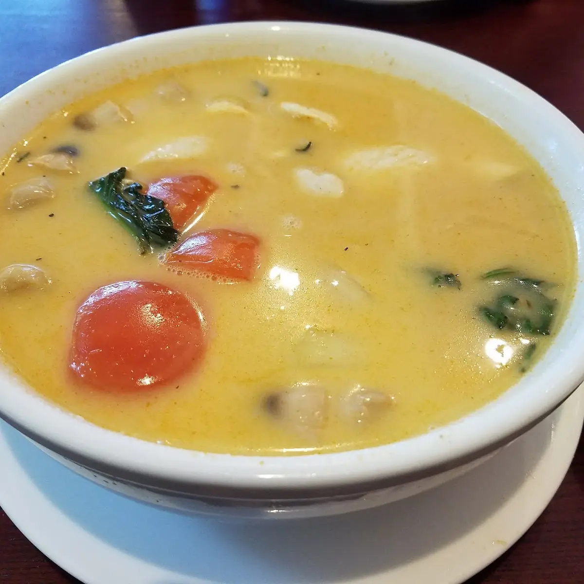 Penang Curry Soup with Chicken