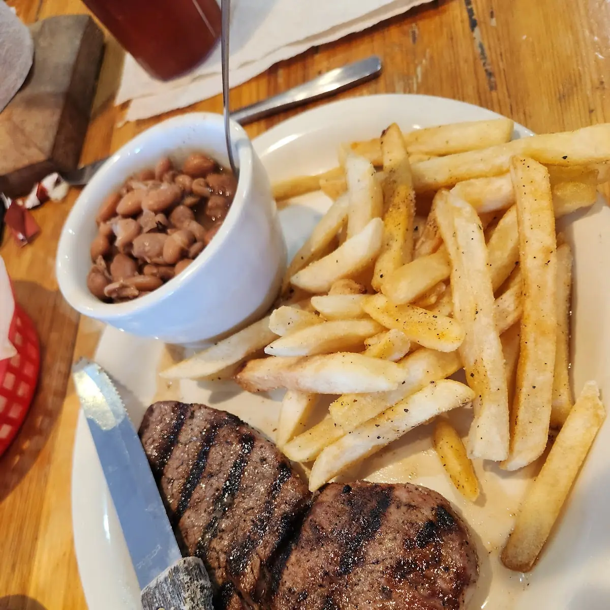 Steak and 2 Sides