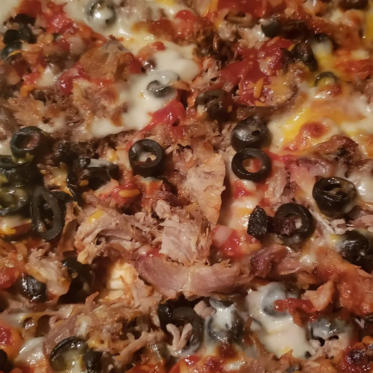 Barbeque Meat Pizza