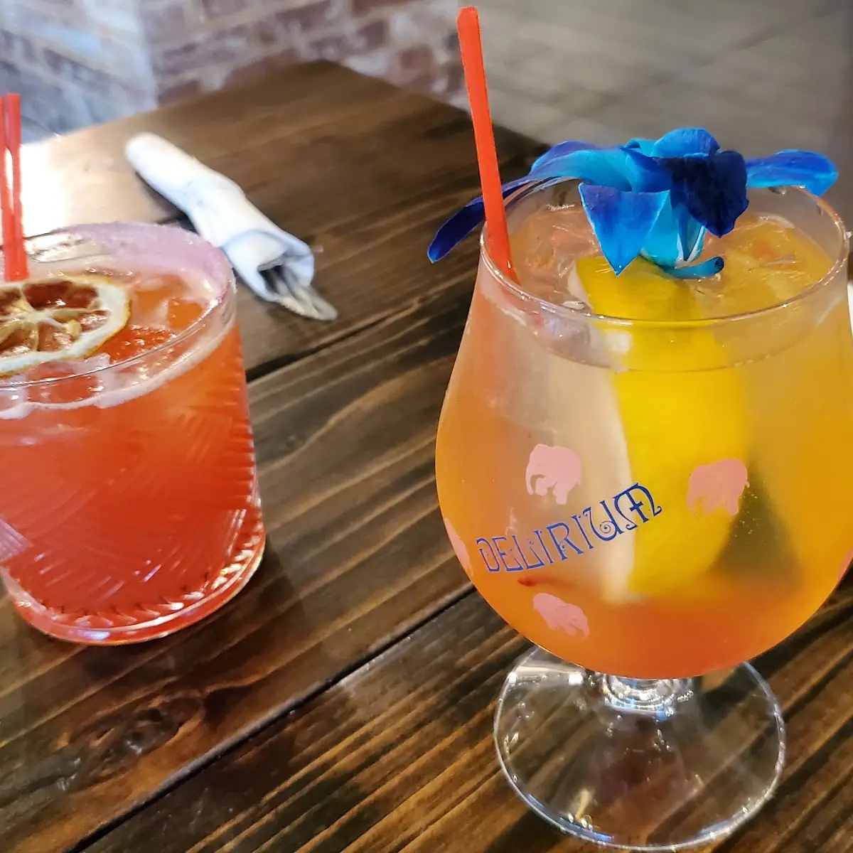 Strawberry Mango Margarita and White Sangria