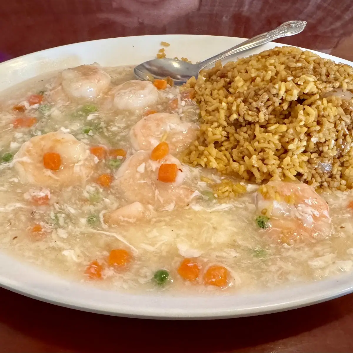 Shrimp with Lobster Sauce