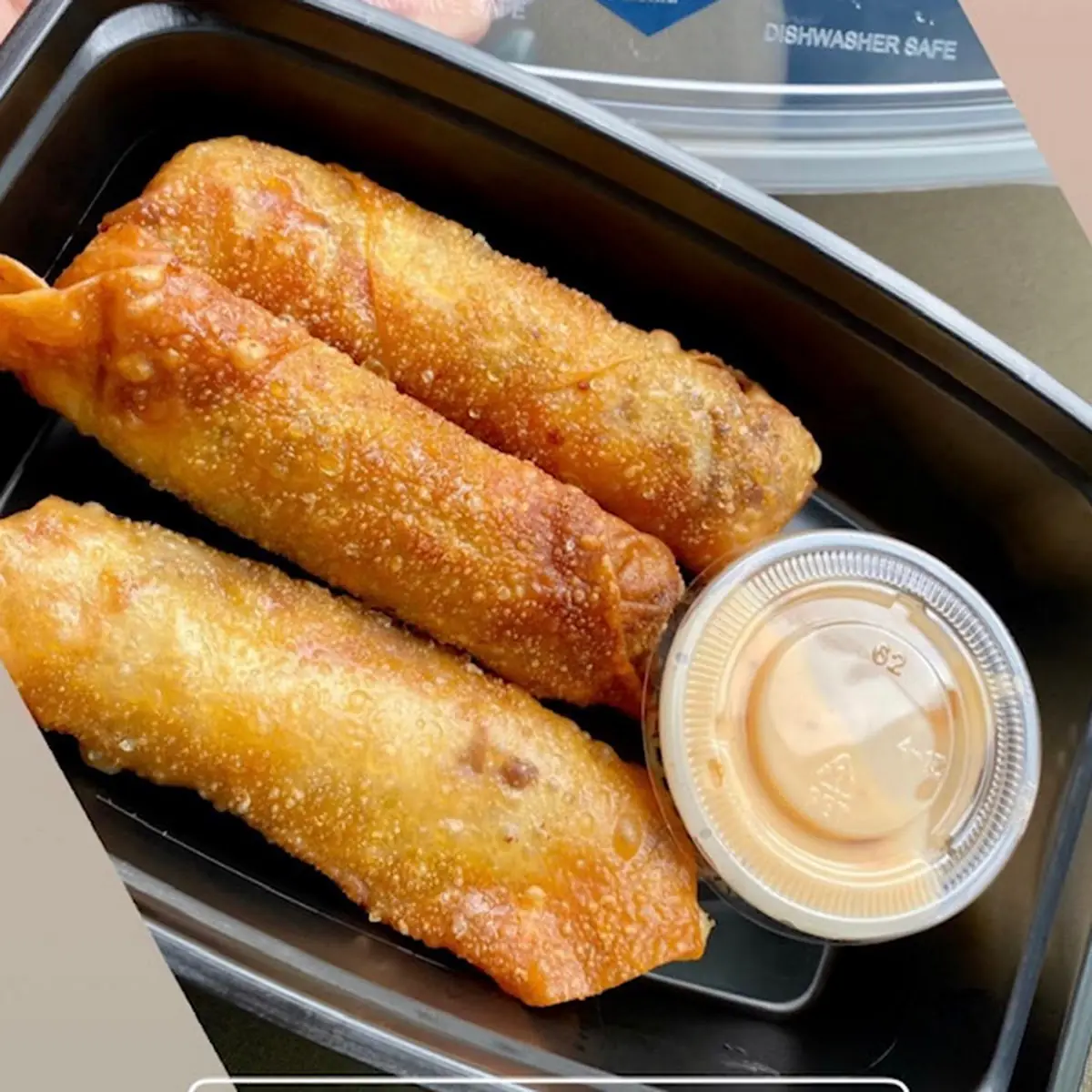 Bacon Cheeseburger Egg Rolls