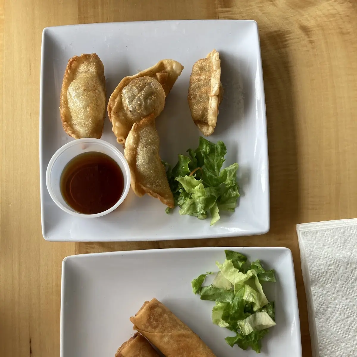 Egg Rolls and Gyoza