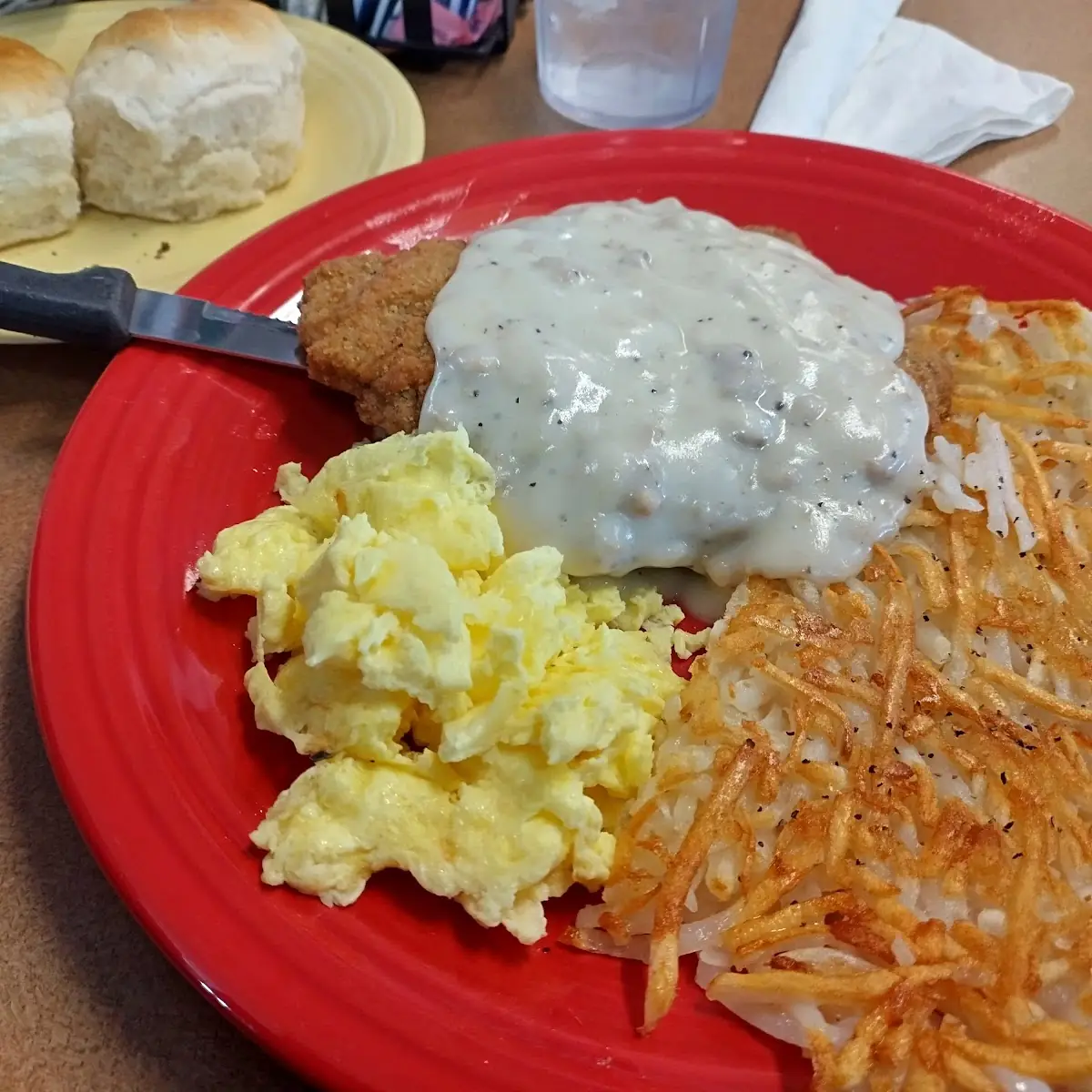 Chicken Fried Steak & Eggs