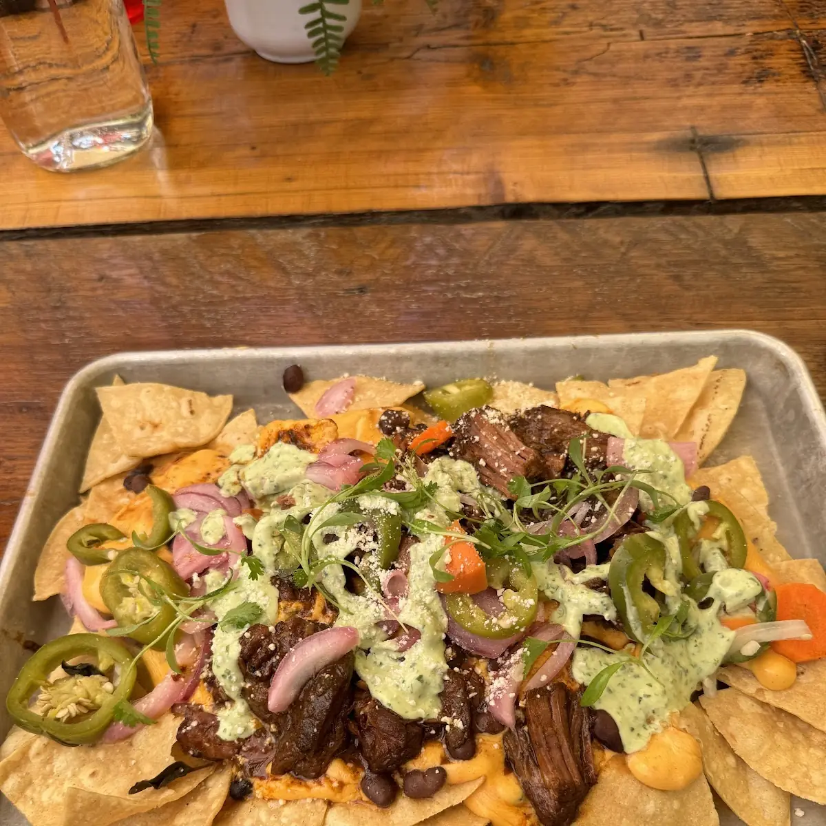 Pulled Pork Nachos with Jalapeños