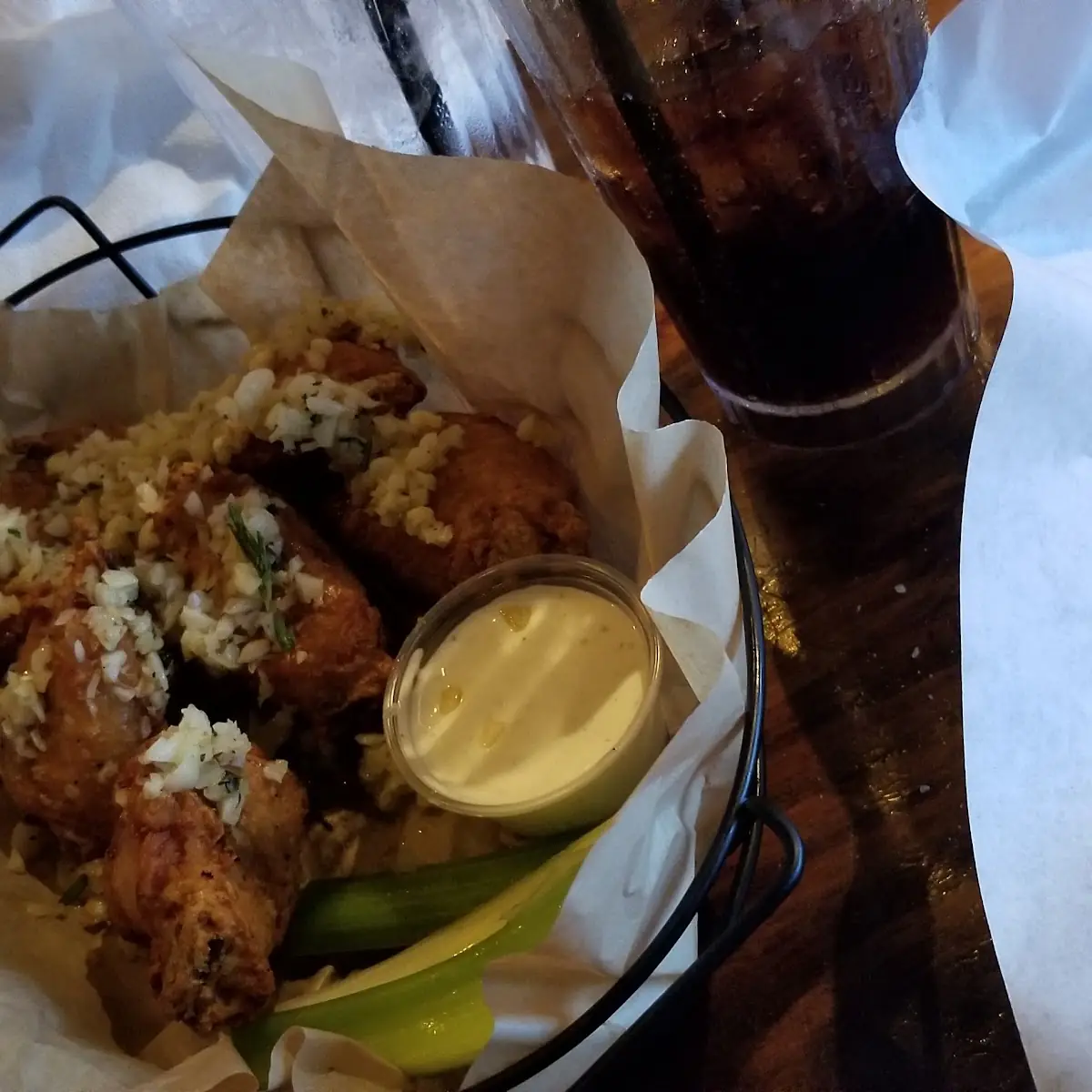 Garlic Parmesan Wings