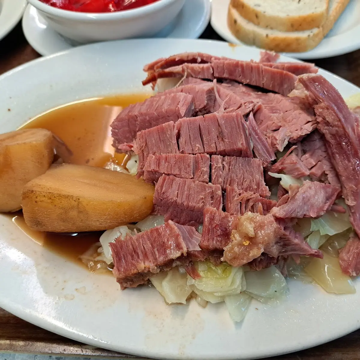 Corned Beef with Cabbage