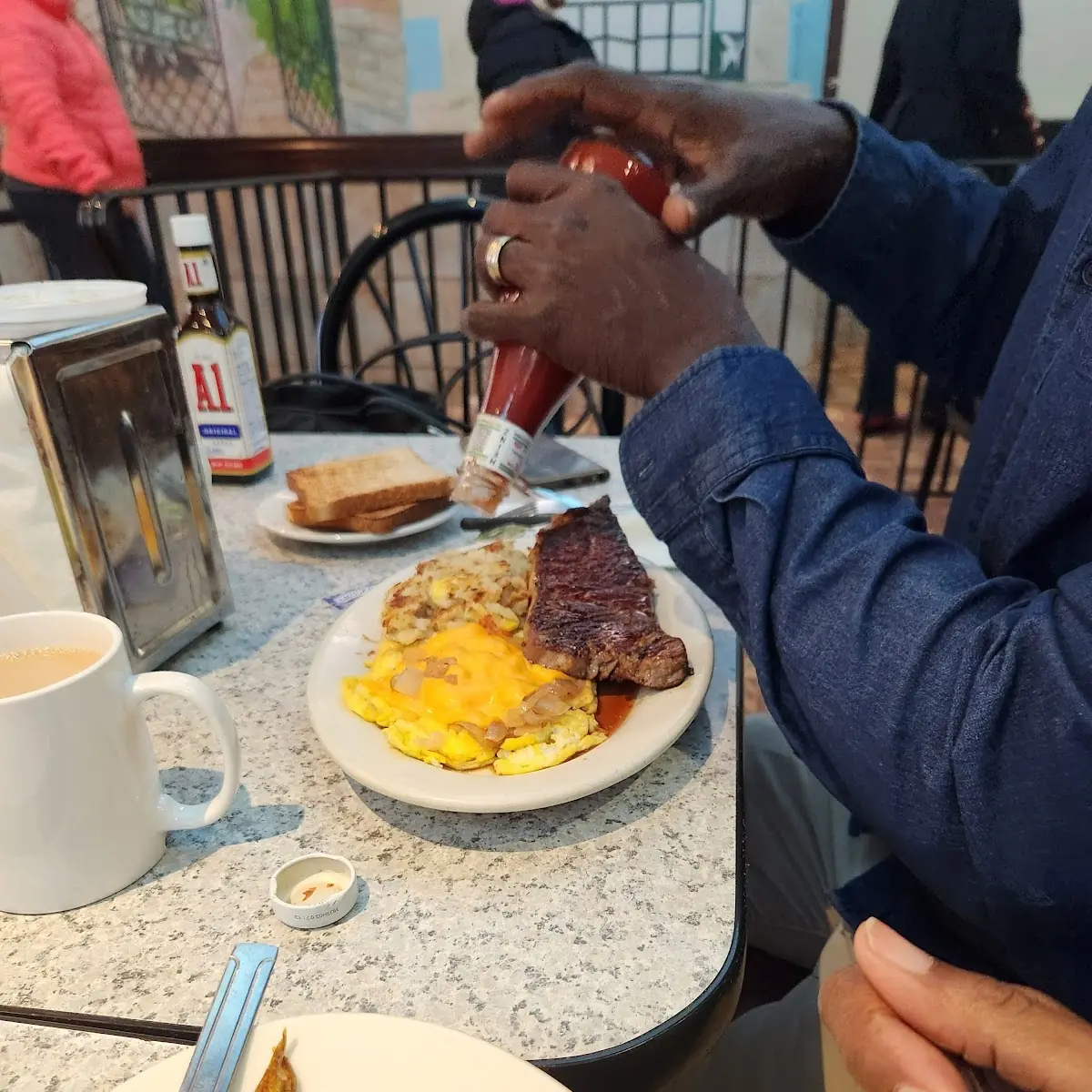 Ham and Cheese Omelette