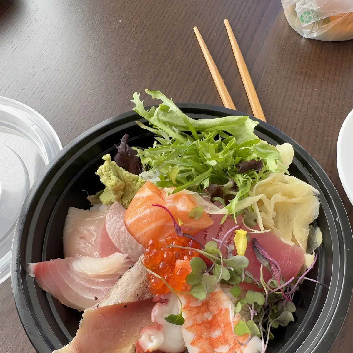 Chirashi Bowl Assorted Sashimi over Rice