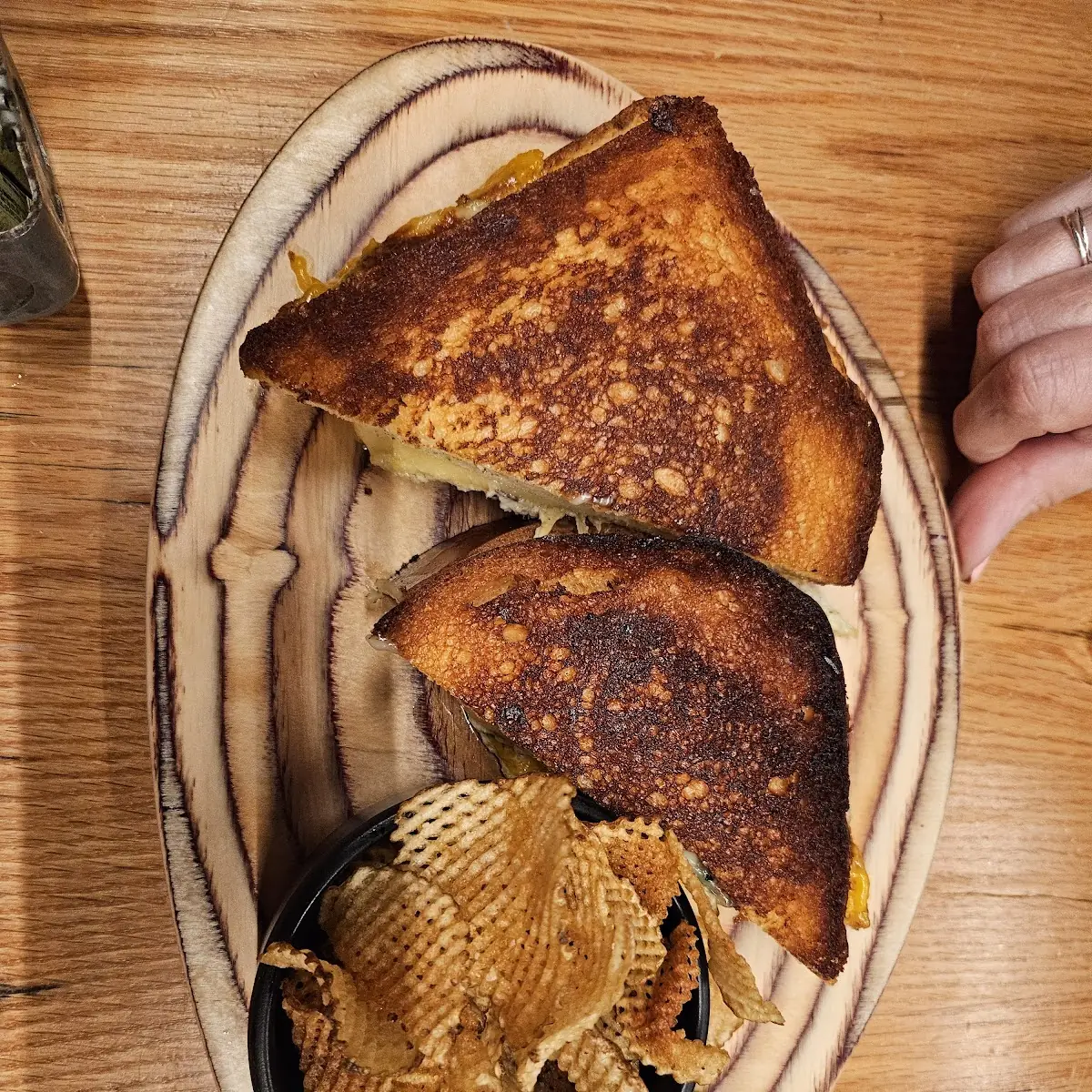 Georgia Peach Grilled Cheese