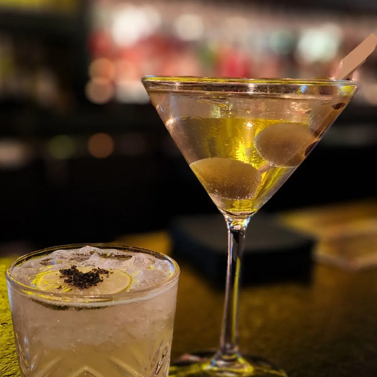 Filthy Dirty Martini