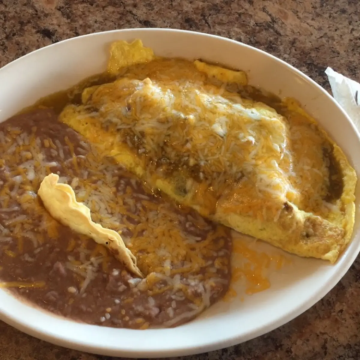 Burrito de Chile Relleno / Stuffed Pepper Burrito