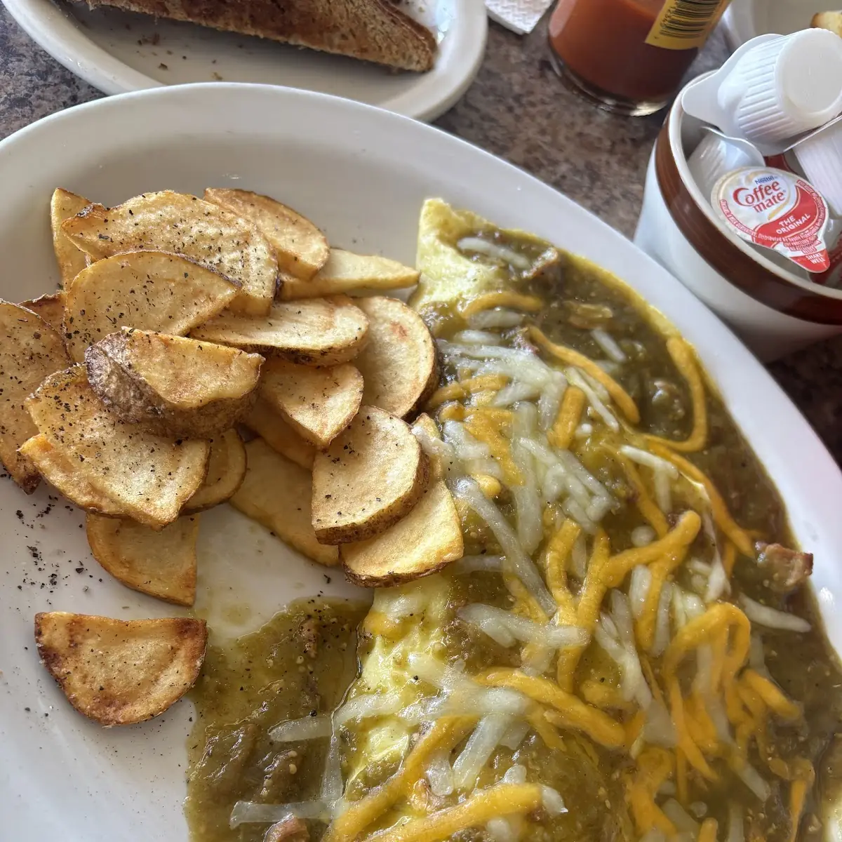 Chile Verde Omelette