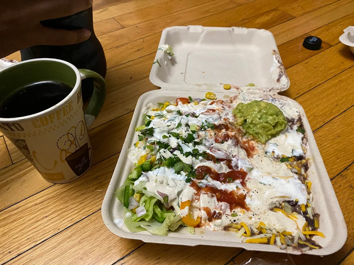 Bean and Cheese Naked Burrito