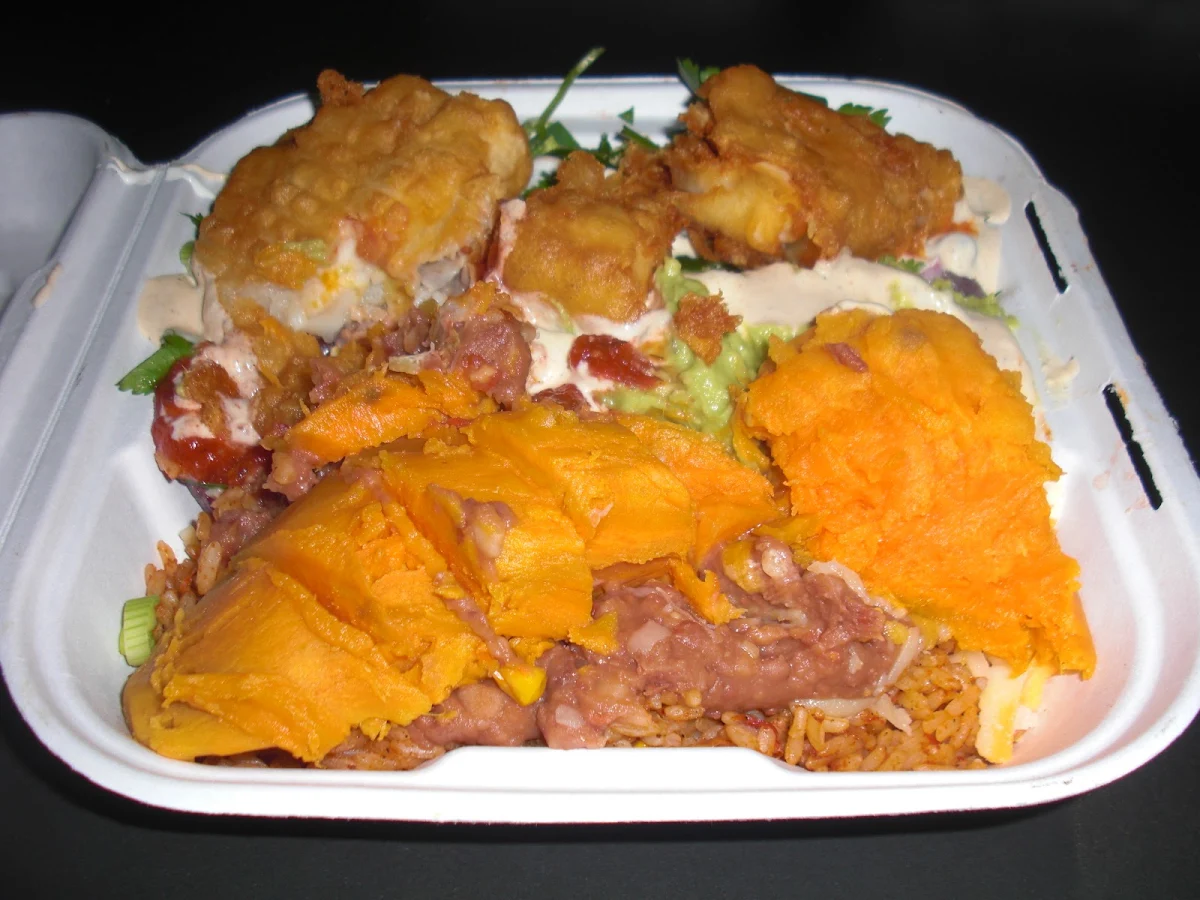 Burrito Bowl with Sweet Potato