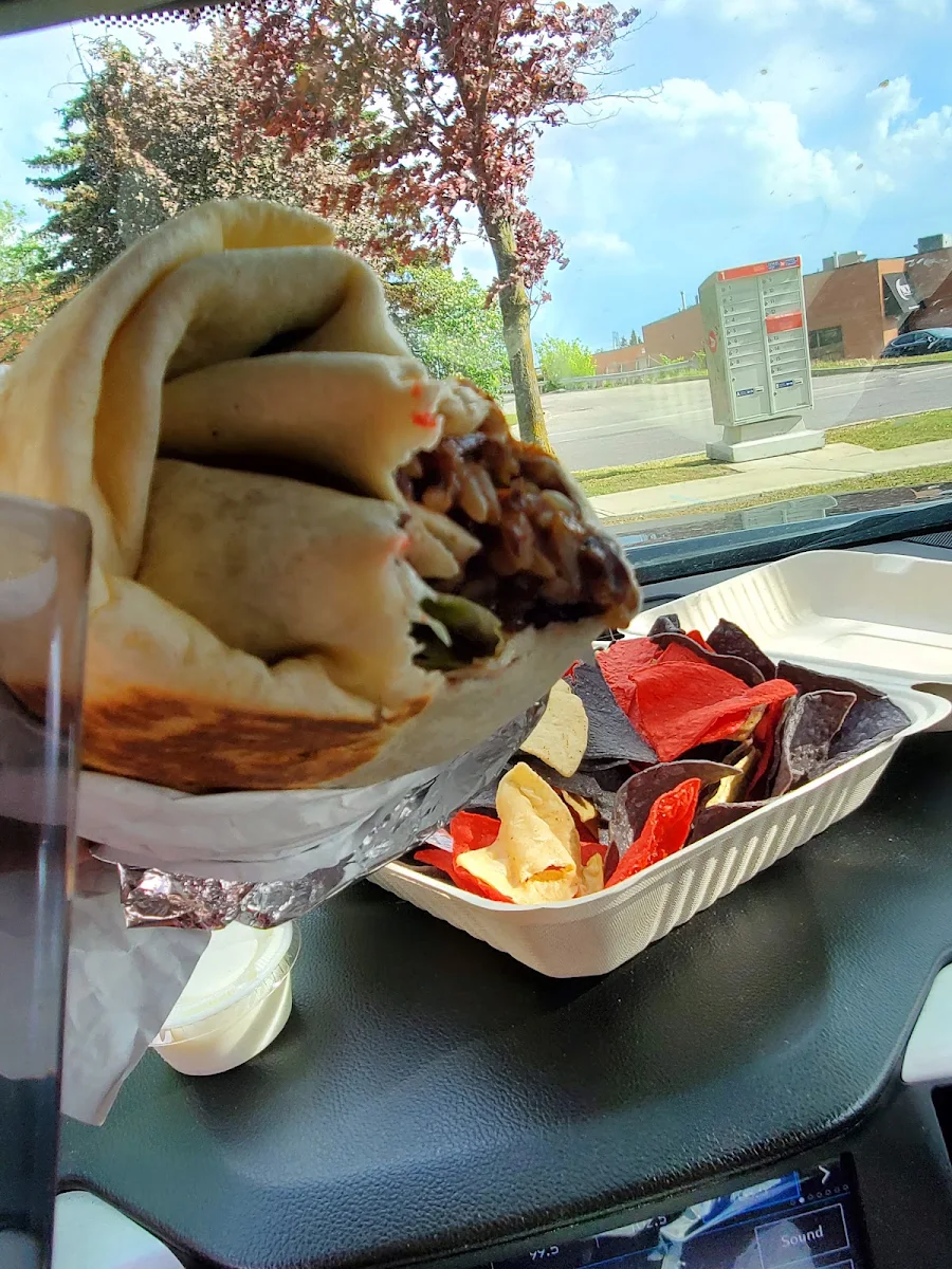 Mix Burritos Shrimp and Fish