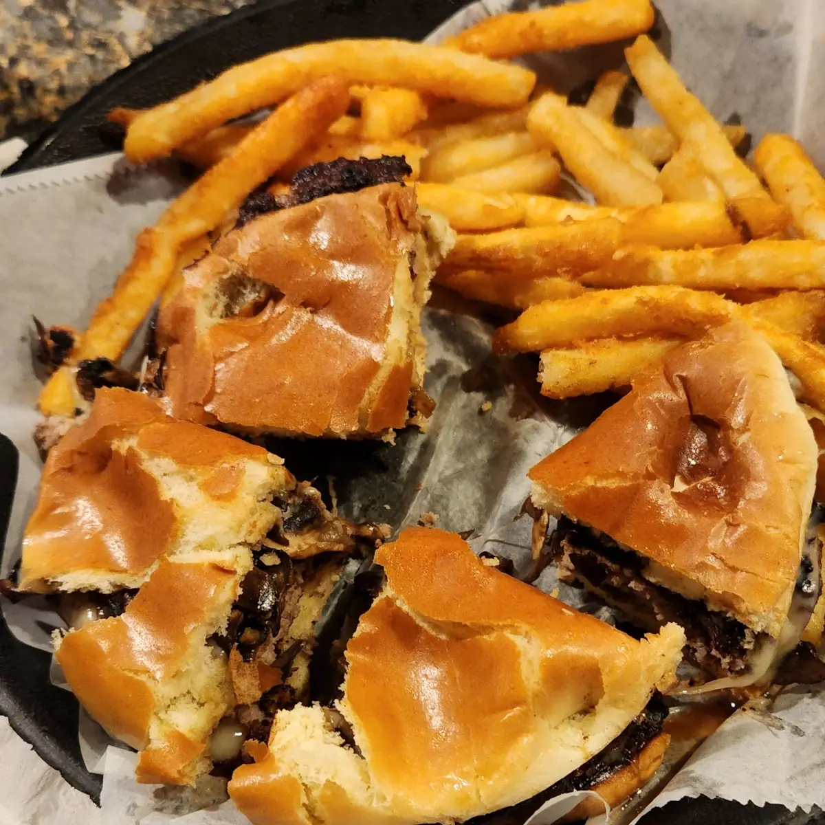 Mushroom Swiss Burger