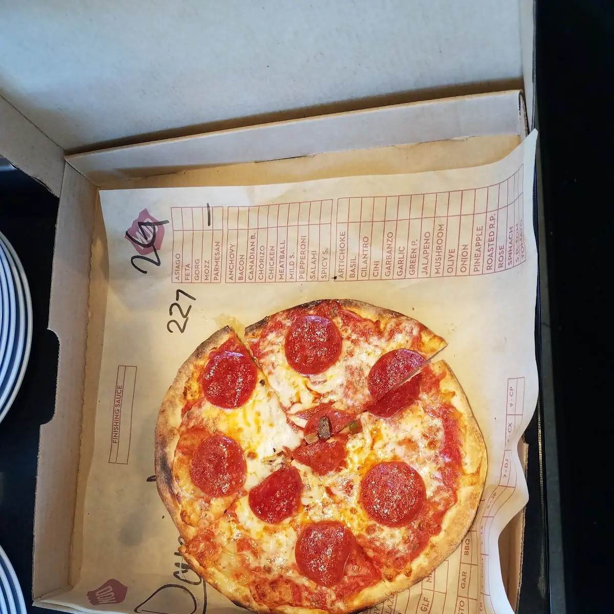 Mini Mod Pepperoni Pizza