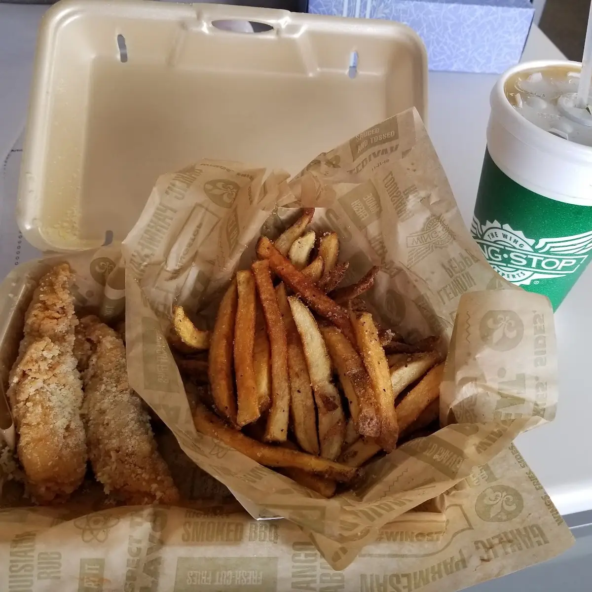 Garlic Parmesan Chicken Strips