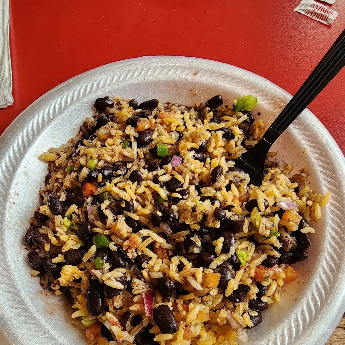 Black Beans and Rice with Pico De Gallo