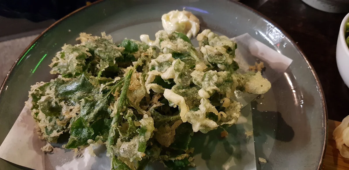 Saltbush Leaves Tempura, MON JAPANESE BISTRO