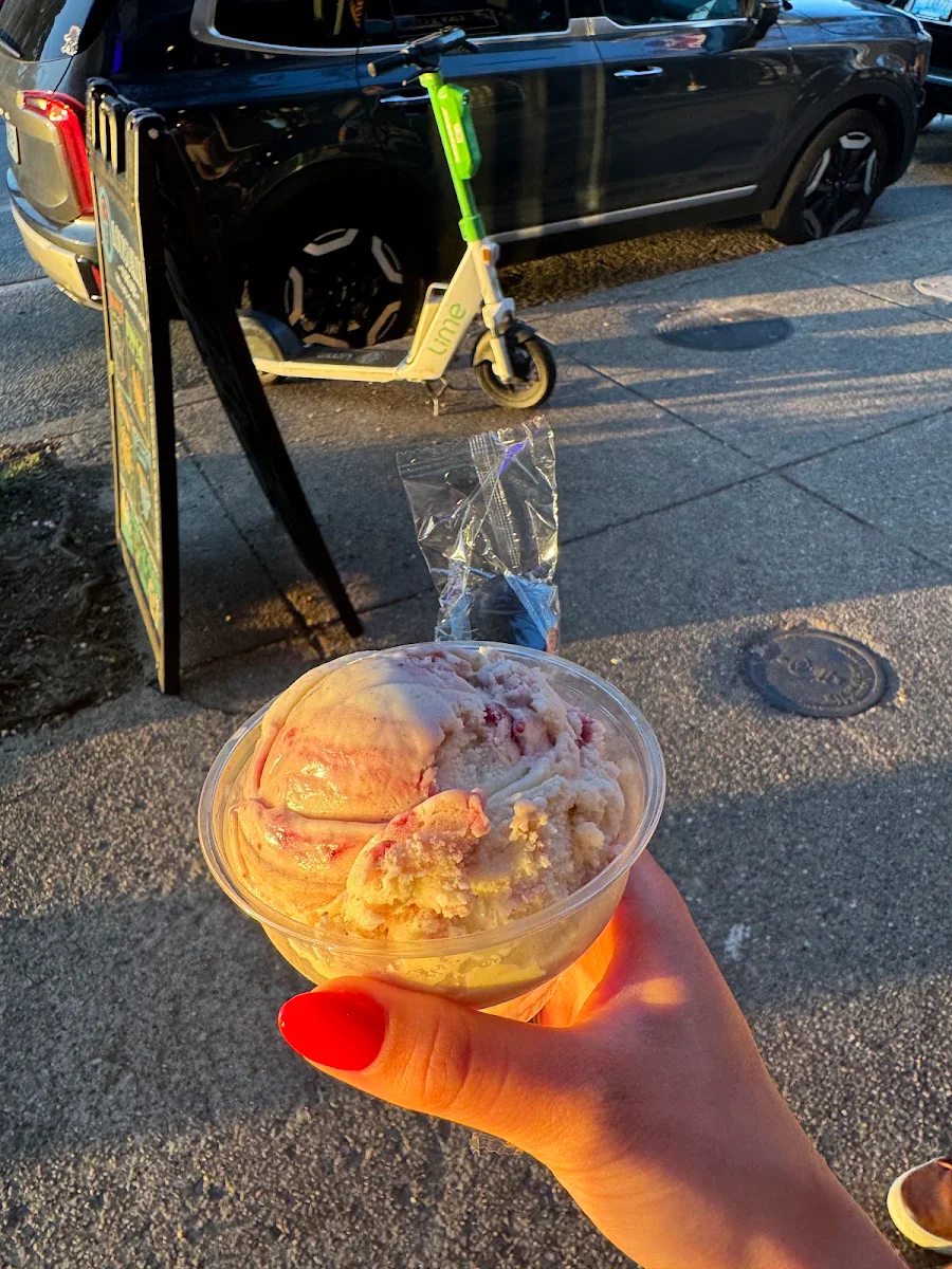 Blackberry Cobbler Ice Cream