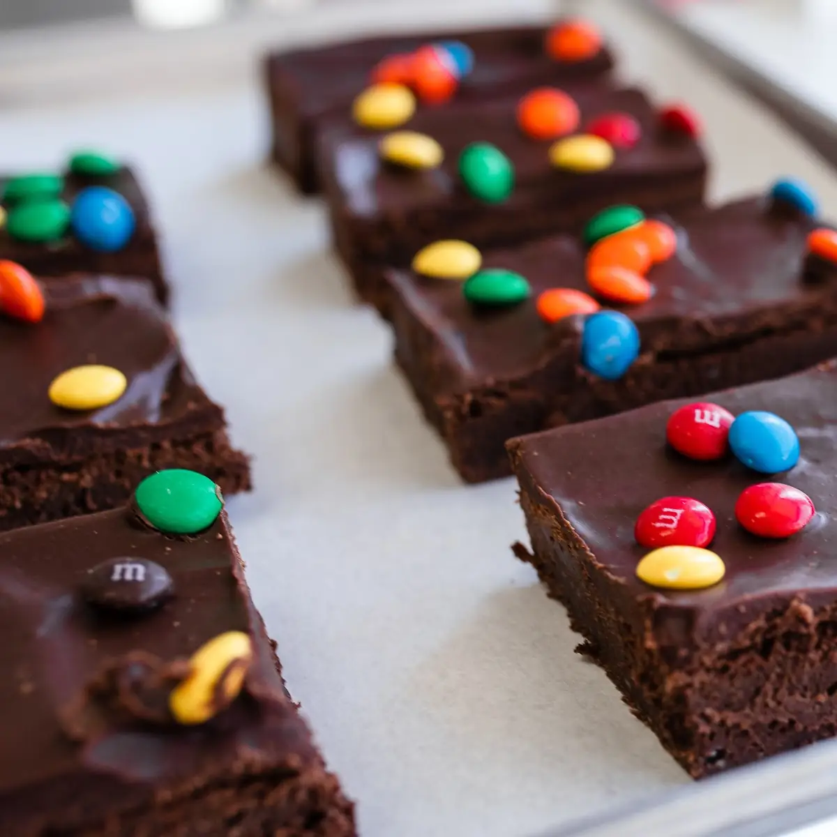 Frosted Fudge Brownies