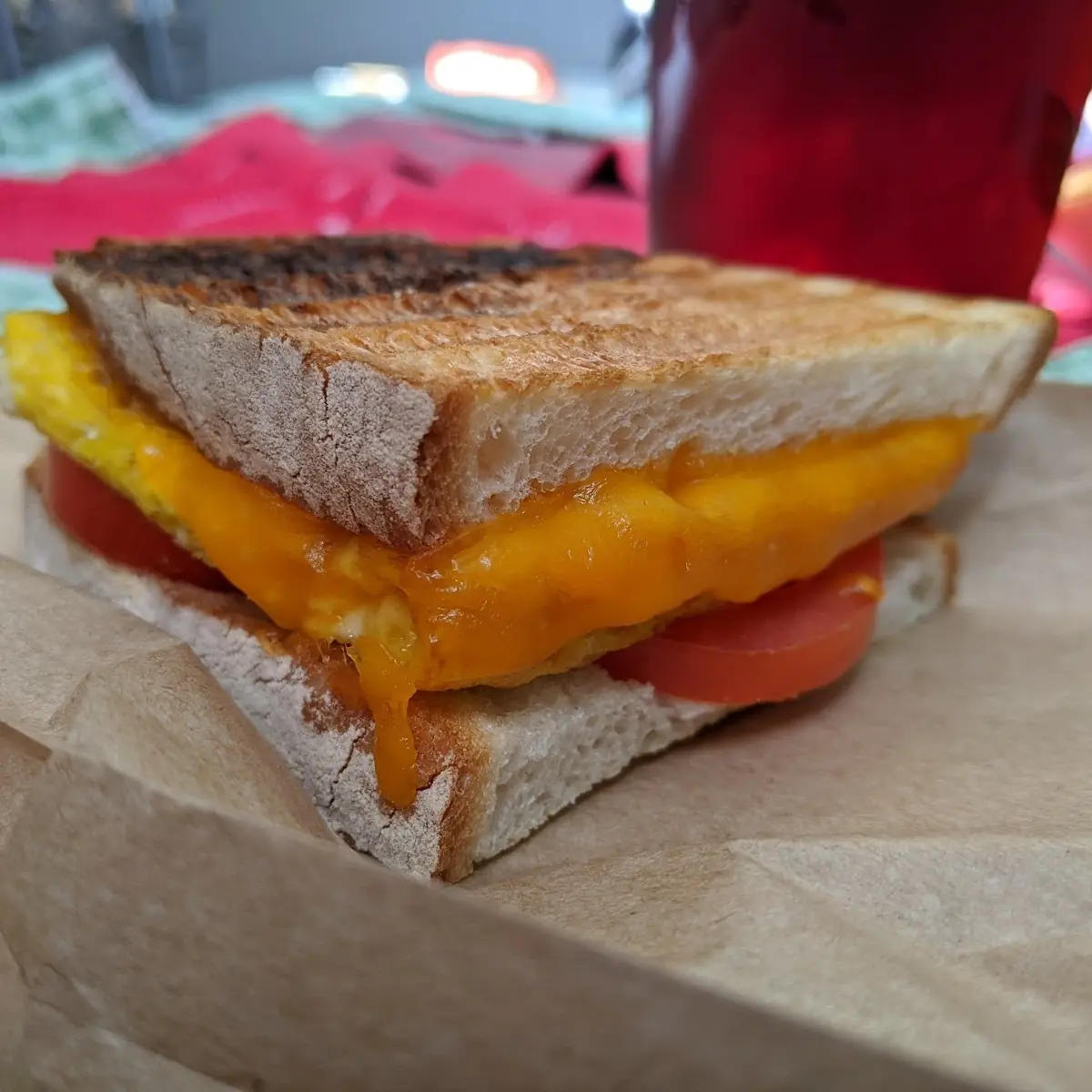 Breakfast Sandwich with Tomato