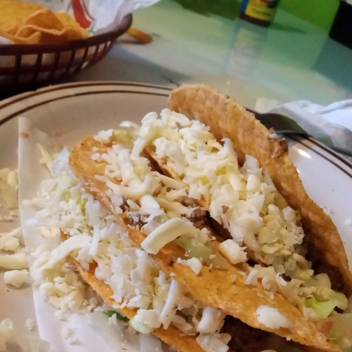 Hard Shell Beef Tacos