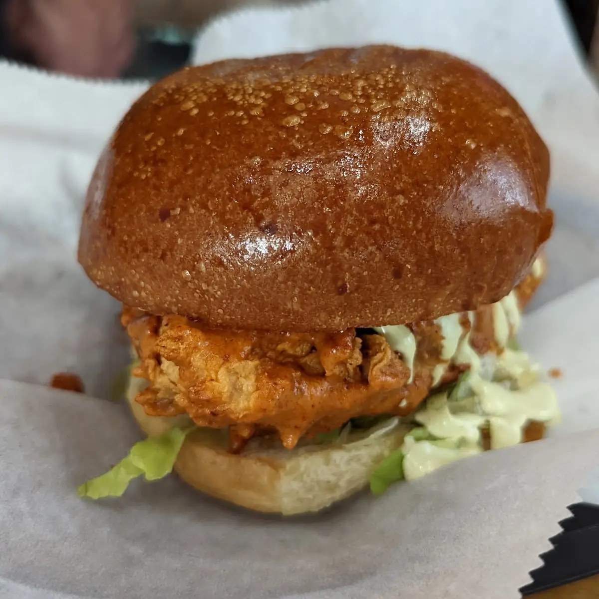 Spicy Chicken Tikka Sandwich