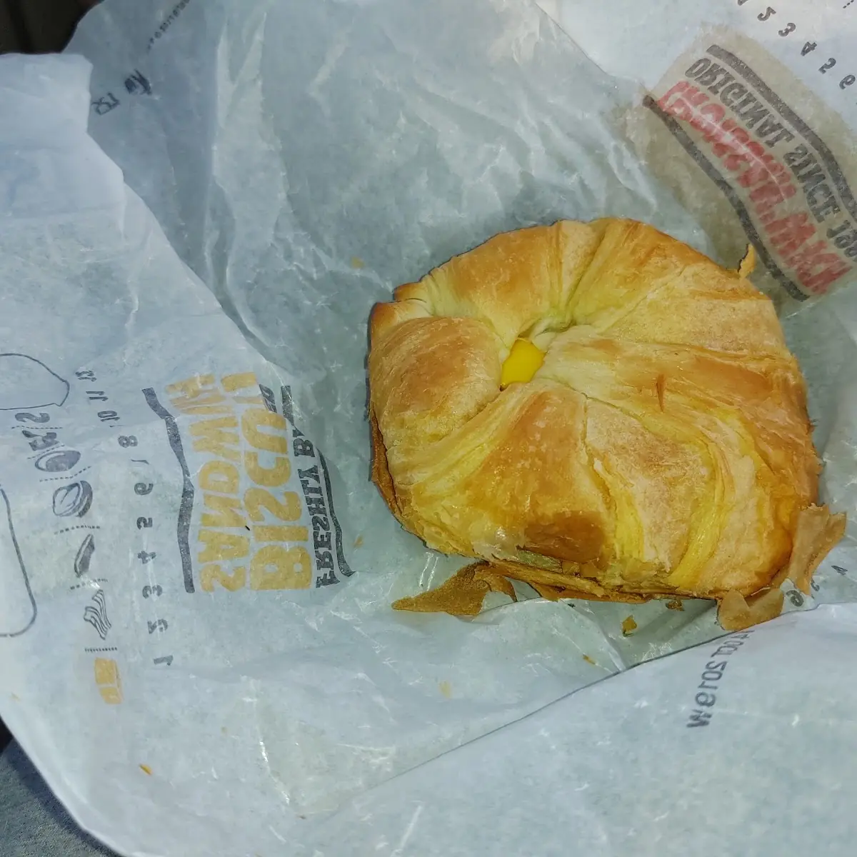 Egg and Cheese Croissant