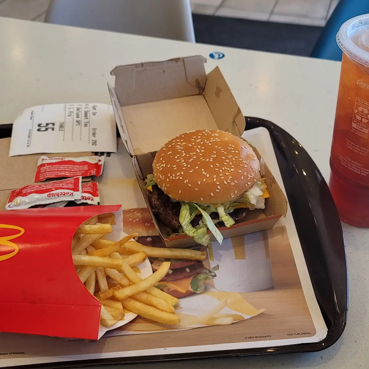 Quarter Pounder Hamburger