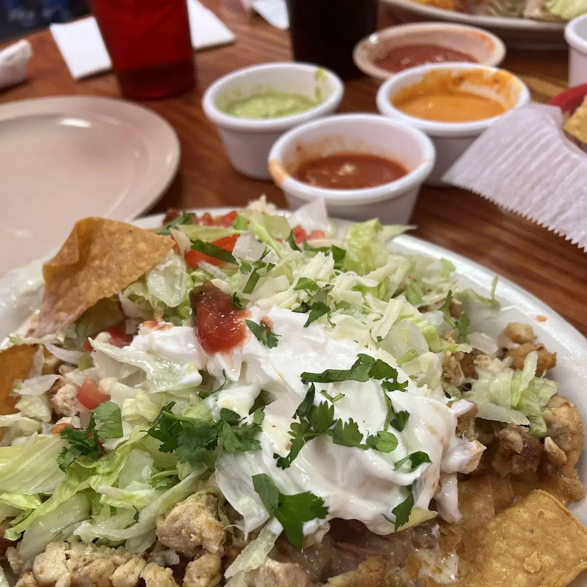 Nachos Supreme with Chicken