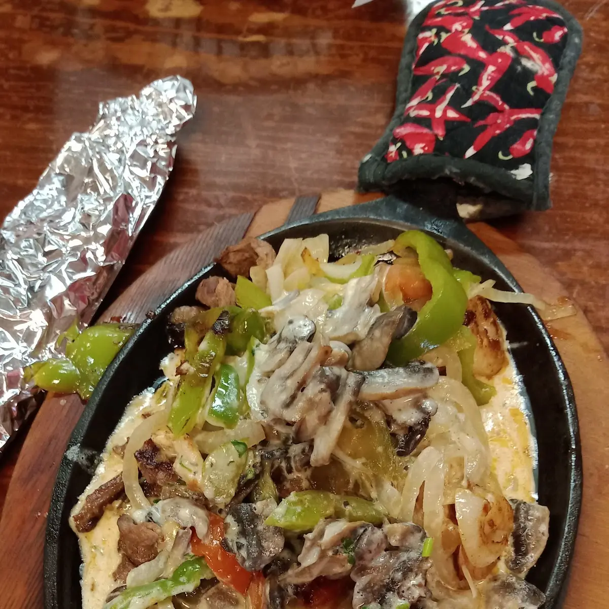 Parmesanas Texas Fajitas