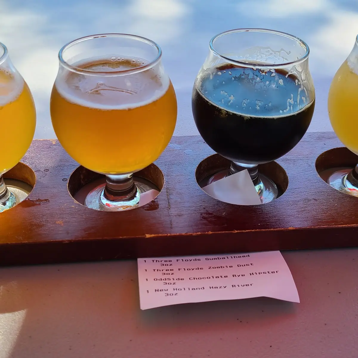 Craft Beer Flight