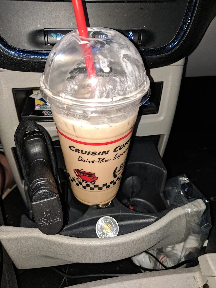 White Chocolate Americano with Cream