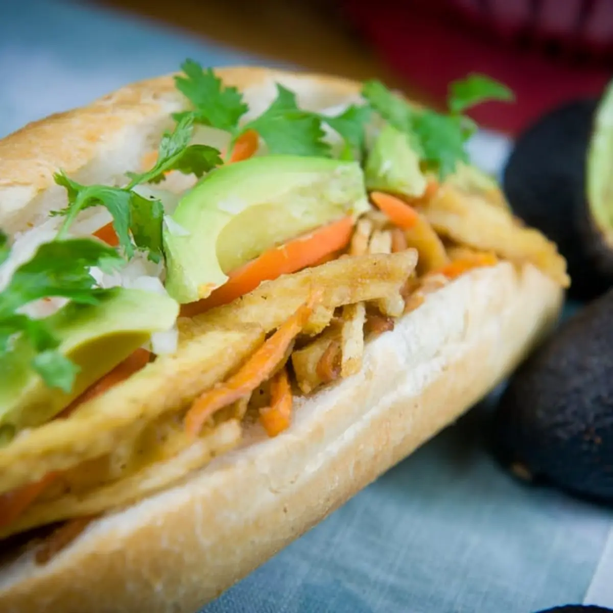 Ginger Chicken Banh MI