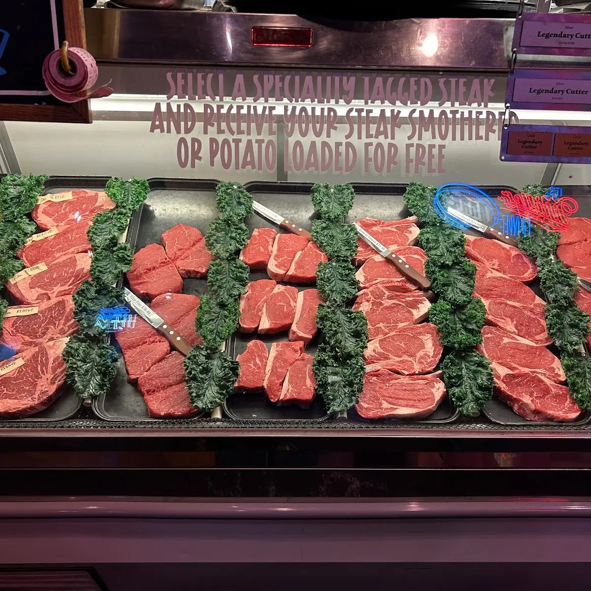 Steak Display