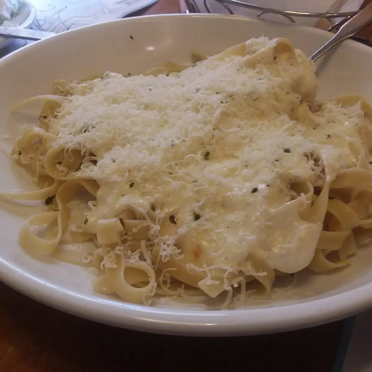 Fettuccine Alfredo with Chicken