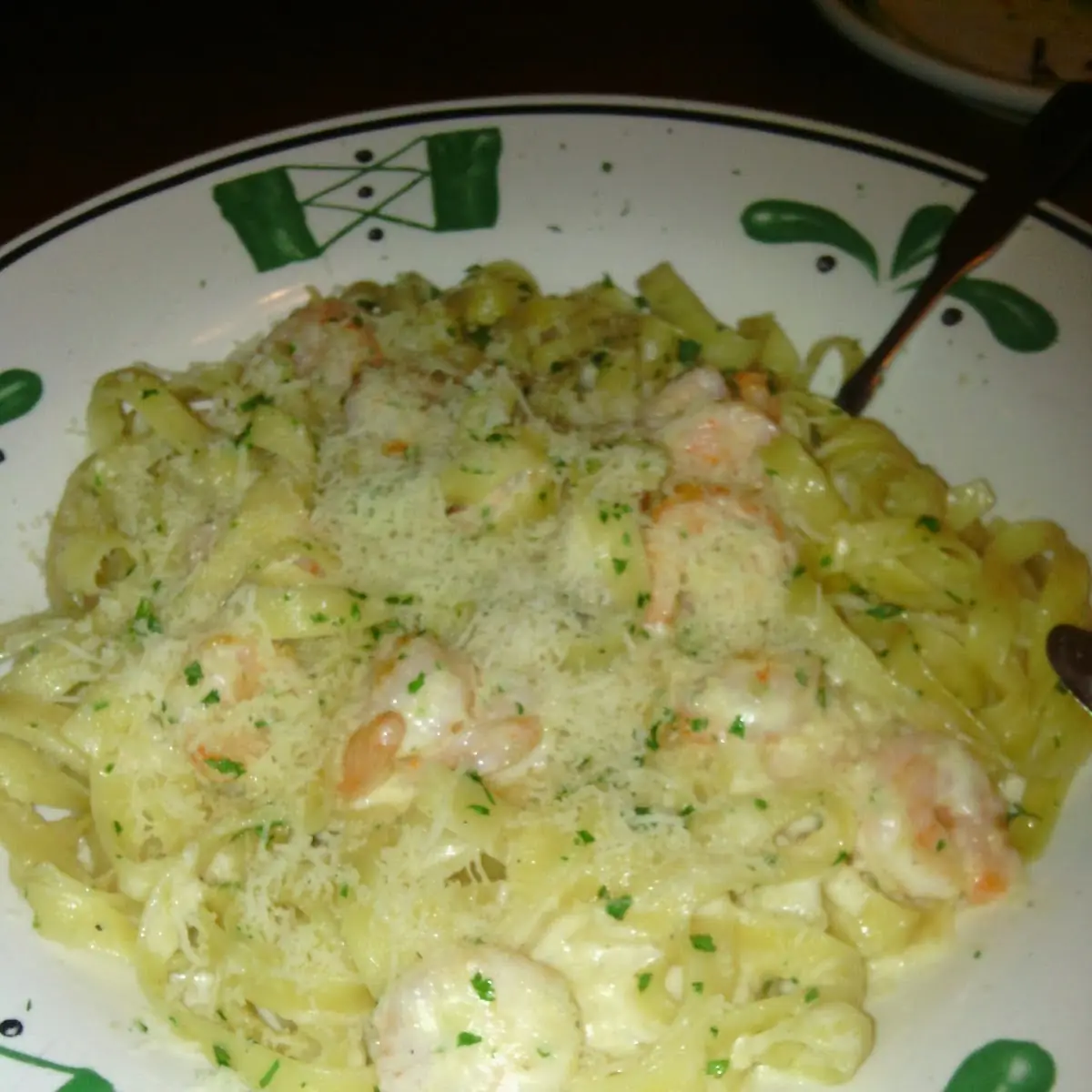 Shrimp Alfredo