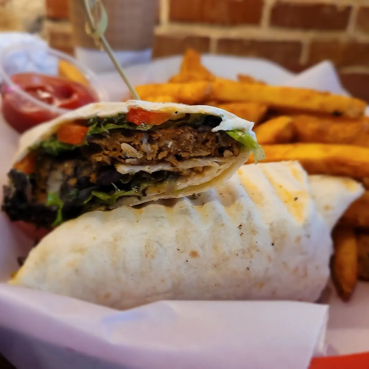 Black Bean Wrap