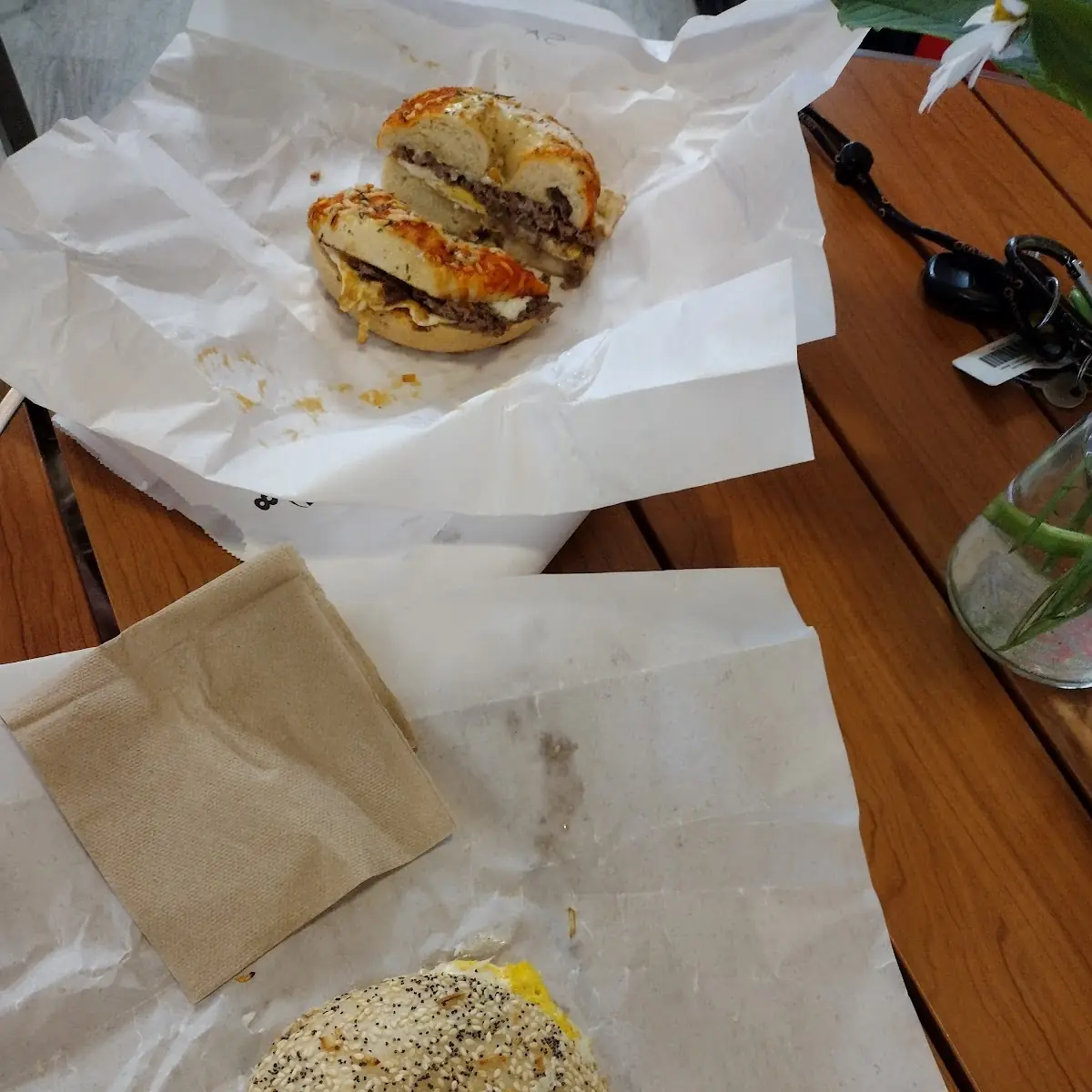Egg and Cheese Bagel